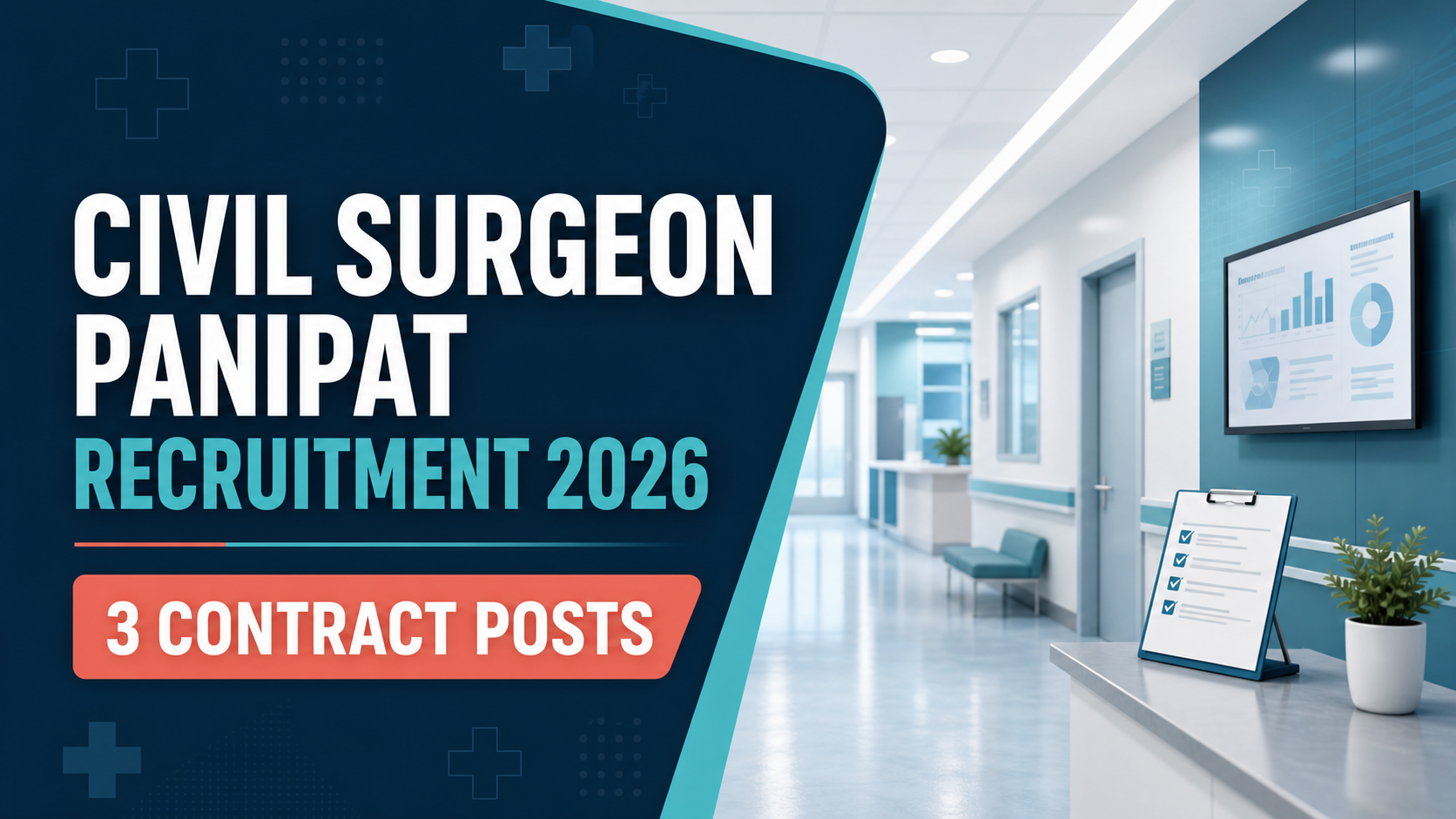 Cover image for Civil Surgeon Panipat Recruitment 2026 – 3 Posts